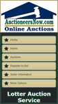 Mobile Screenshot of lotterauction.com